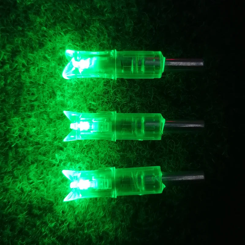 3/6 шт автоматически арбалет освещенный Nocks светодиодный подходит для любого