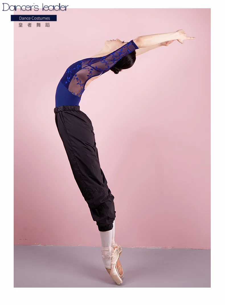 

Ballet Leotards Practice Clothes Flower Embroidery Ballet Tutu Adult Gymnastics Jumpsuit Dancewear Competition Performance Set
