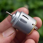Круглый игрушечный Электродвигатель Micro DC 140, высокая скорость, большой крутящий момент, RE-140RA-12240, 1,5 в, 3,7 в, 17000 обмин, аксессуары для самостоятельной сборки