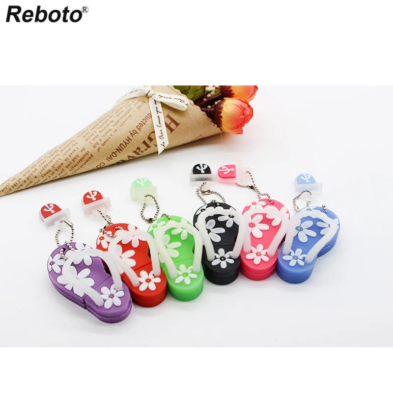 USB-флеш-накопитель usb Мультяшные шлепанцы 8 ГБ 32 64 флеш-накопитель | Компьютеры и
