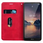 Деловой чехол для телефона Nokia C2, кожаный чехол-книжка для Nokia 1,3 2,4 3,4 5,3 2,3 6,2 8 2 3 5 6 7,2 5,1 4,2 Hoesje