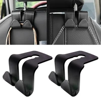 2x car seat back hook holder for handbag purse bags clothes coats mobile phone grocery auto interior fastener clip