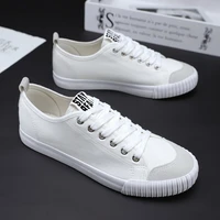 new men canvas shoes spring autumn casual shoes student fashion lace up canvas shoes male cloth shoes sneaker 39 44