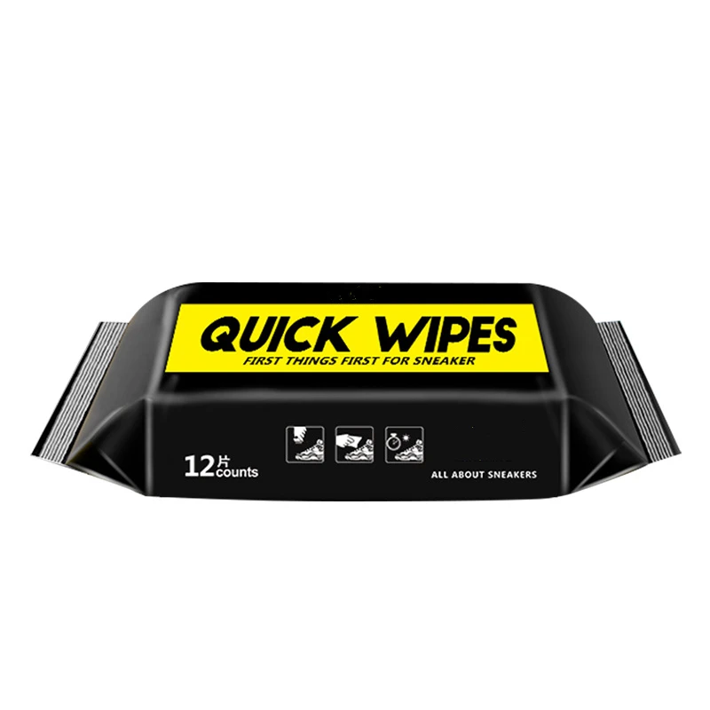 

24pcs Disposable Shoes Clean Wipes Portable White Shoes Cleaning Care Wipes Sneakers Cleaning Quick Wet Wipes