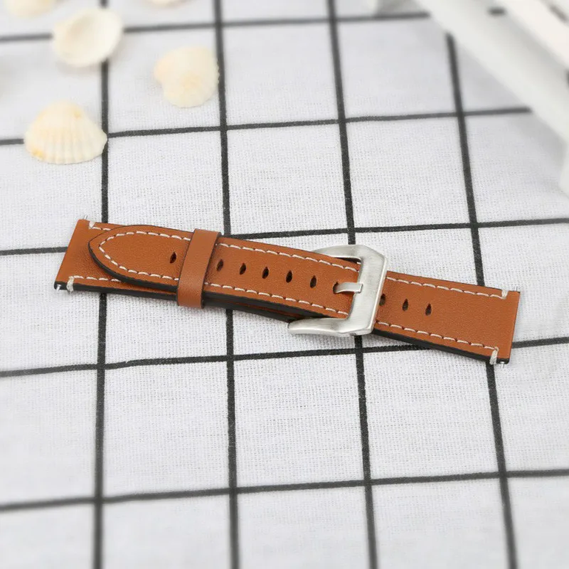 Классический Браслет из натуральной кожи Сменные аксессуары ремешок для фитнеса