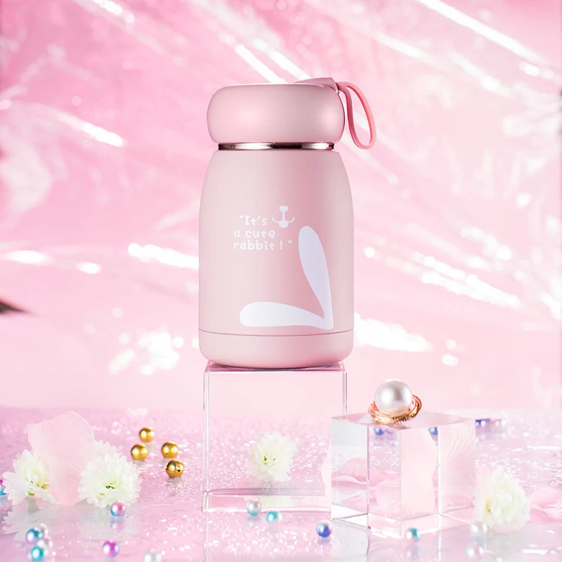 320 мл милый мультяшный термос для воды детский школьный питьевой из нержавеющей