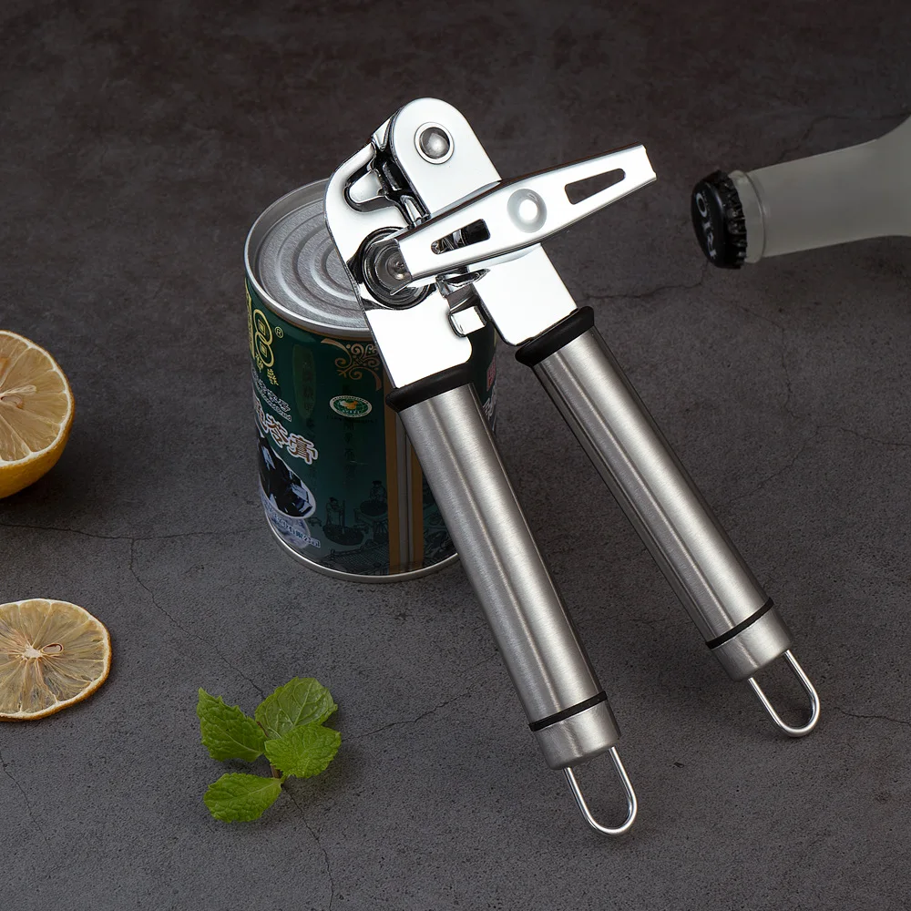 

Консервный нож из нержавеющей стали, креативный Многофункциональный консервный нож для вина, пива, кухонный гаджет