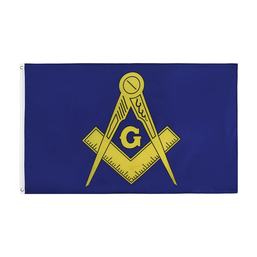 

90x150cm Free Freemasonry Mason Masonic Flag