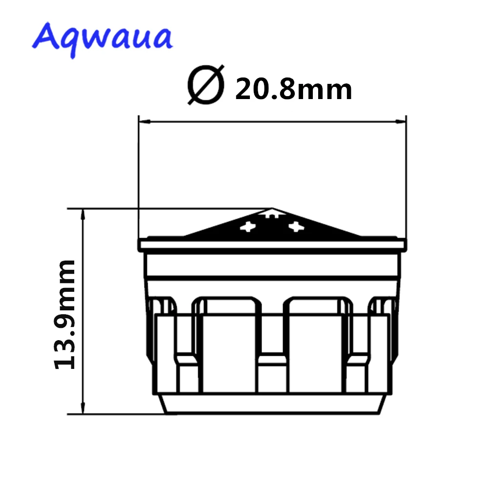 Aqwaua водосберегающий аэратор смесителя 4L/Minute 24 мм/22 мм носик барботер фильтр