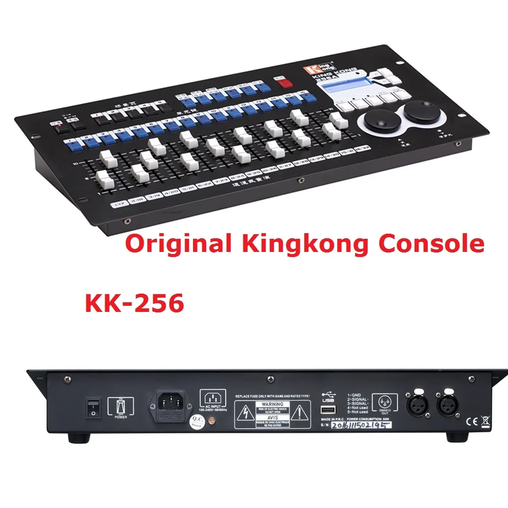 Контроллер диджей King Kong 256 DMX оборудование DMX512 светодиодный прожектор с