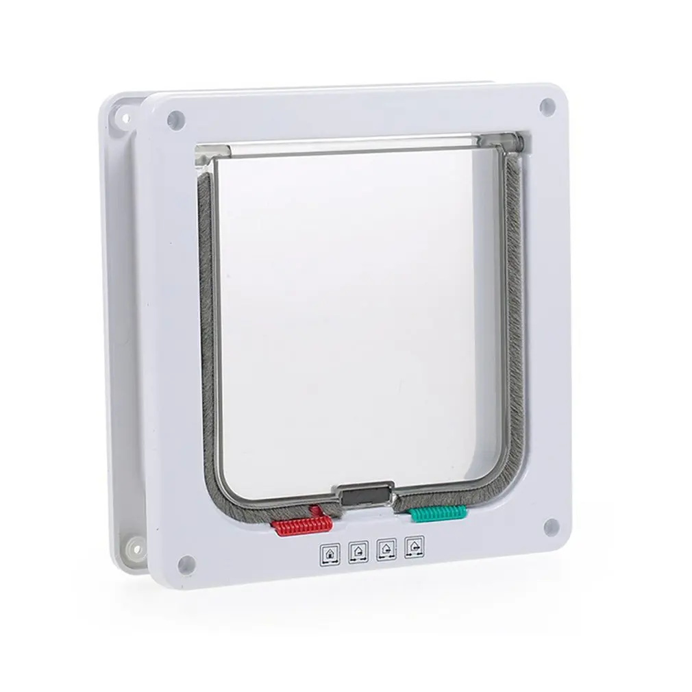 

Pet Cat And Dog Door Opening Easy To Install In And Out Direction Pet Adjustment Door Intimate Design Door