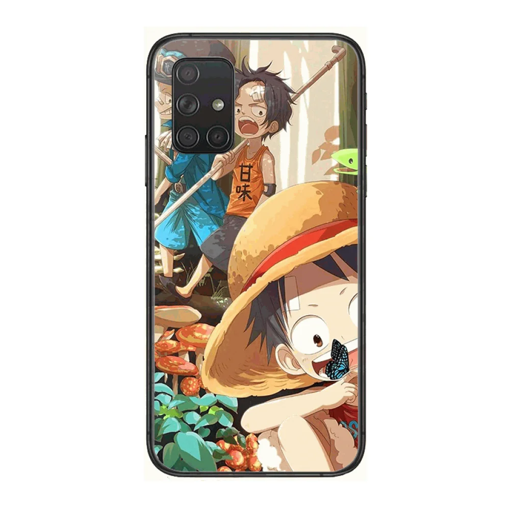 

Anime Phone Case Hull For Samsung Galaxy A 50 51 20 71 70 40 30 10 E 4G 5G S Black Shell Art Cell Cover