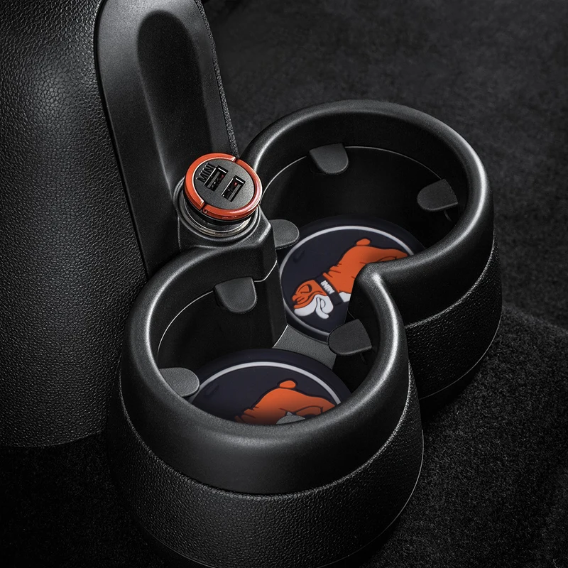Фото Для BMW MINI COOPER S JCW F54 F56 F60 R55 R56 R60 автомобильный держатель стакана CLUBMAN силиконовый нескользящий амортизирующий коврик автомобильные аксессуар... №1