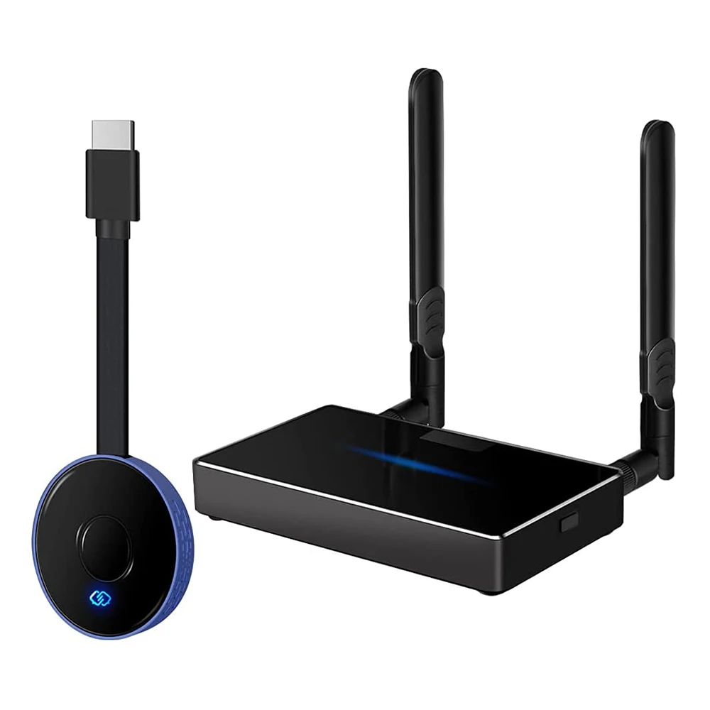 

Беспроводной HDMI-совместимый видеопередатчик и приемник Ultra HD удлинитель преобразователь адаптер 4K плеер для ТВ монитора проектора ПК