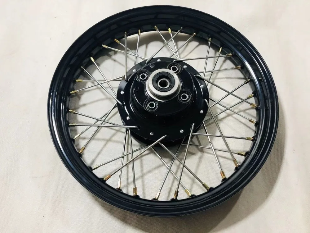 CG125 передние 2,15X17 задние 2,5x17 Черные мотоциклетные обода колеса