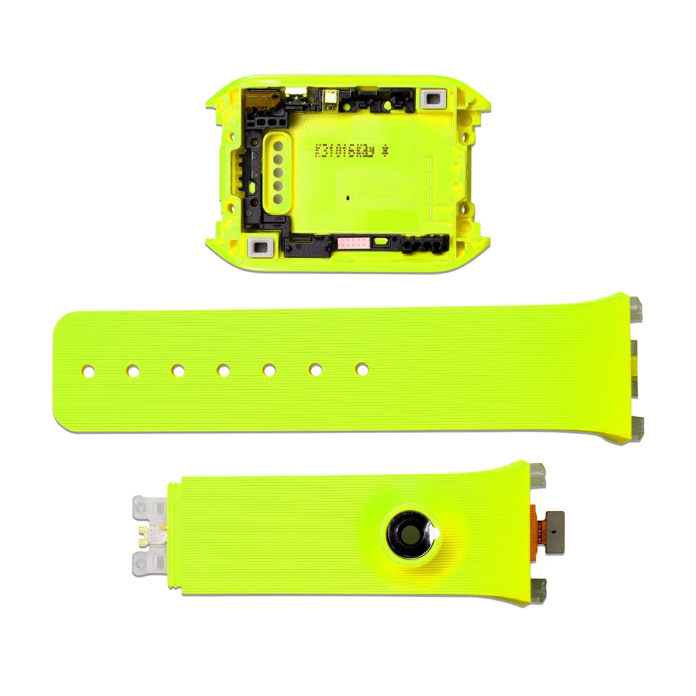 

For Samsung Gear SM-V700 Back Housing Cover+Silicone Watchband Strap Watch Accessories Back Case For Gear SM-V700 Bracelet