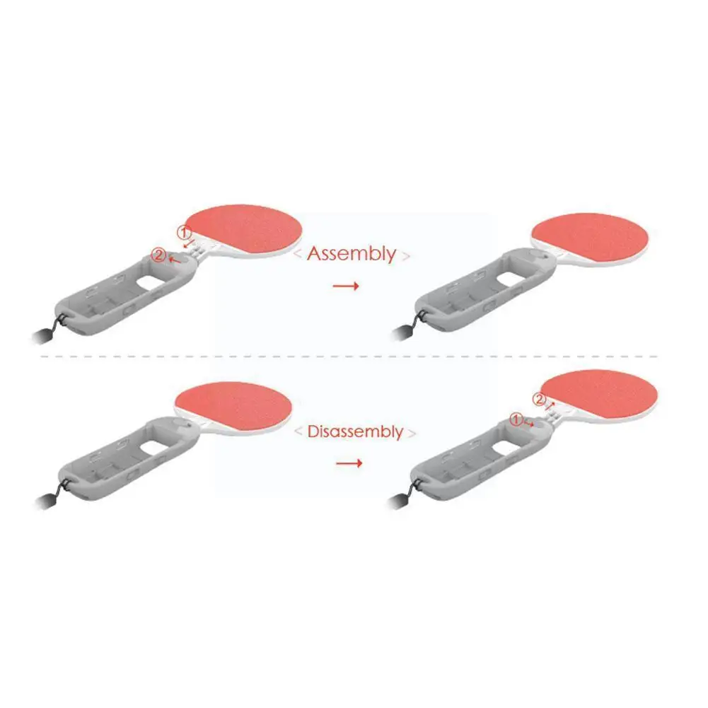 1 пара ракетки для Nintendo Switch OLED левая и правая настольного тенниса ручной захват