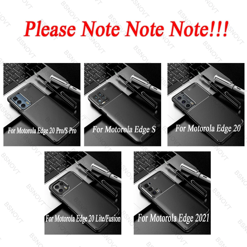 For Motorola Edge 2021 Case Bumper Silicone Slim Carbon Fiber Back Case For Motorola Edge 2021 Cover For Moto Edge 2021 Edge20 S