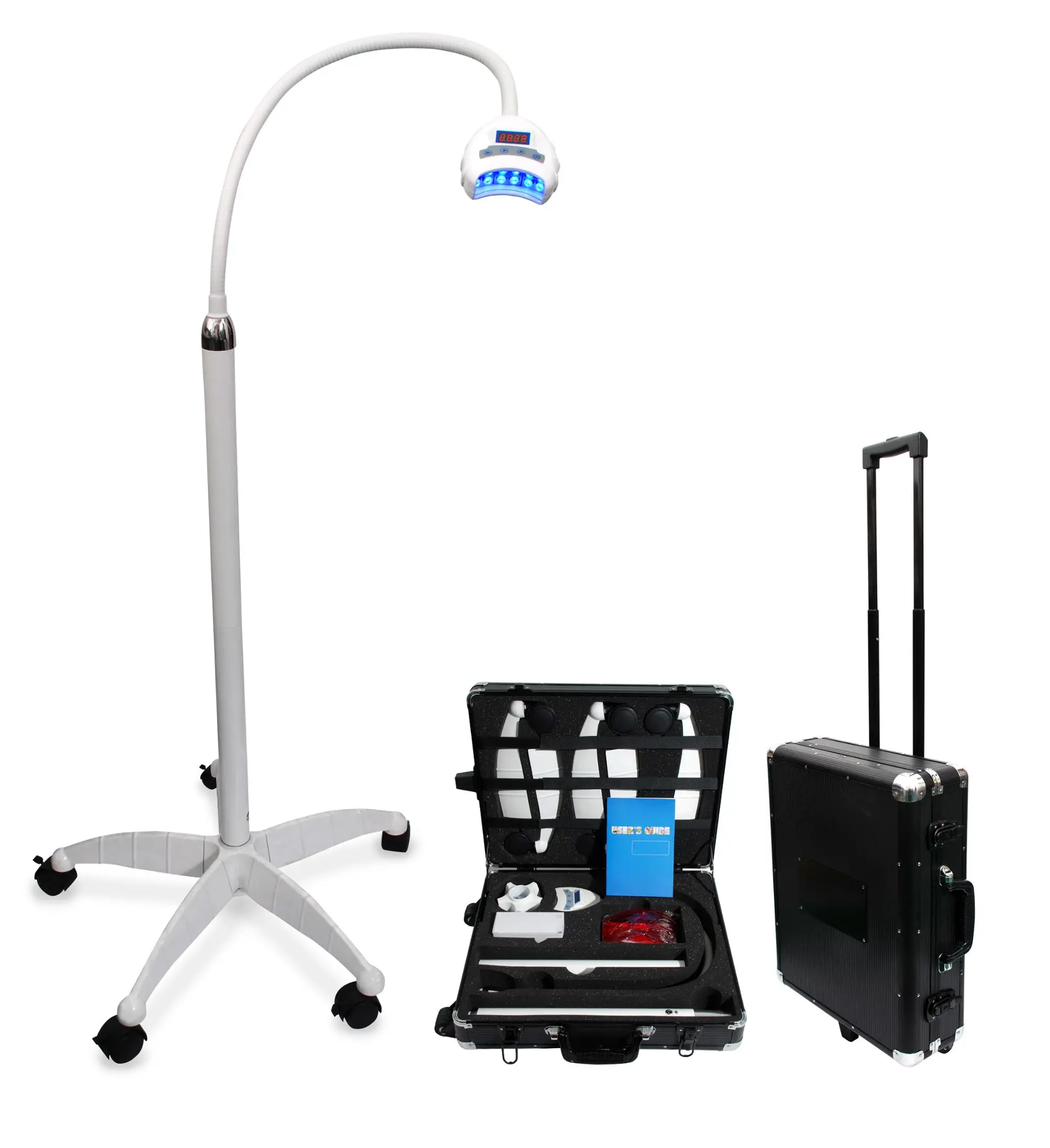 

LED Blue Bleaching Light HR-888 MOBILE Teeth Tooth Teeth Whitening Lamp