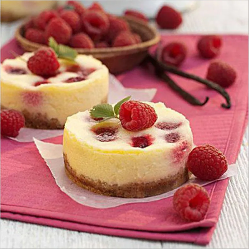 4-дюймовый выдвижной Нержавеющая сталь круг мусс кольцо выпечки набор