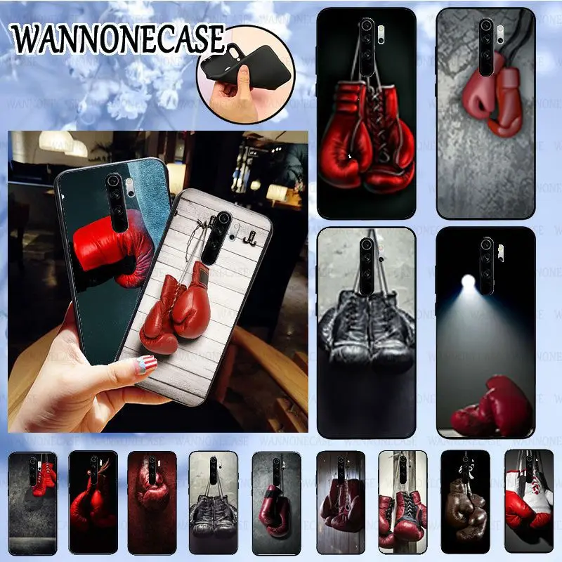 Colorful Cute Phone Accessories Case For Redmi 7 Note8pro note7 4A 4X 5A S2 6A Note8 Cellphones Boxing Gloves | Мобильные телефоны