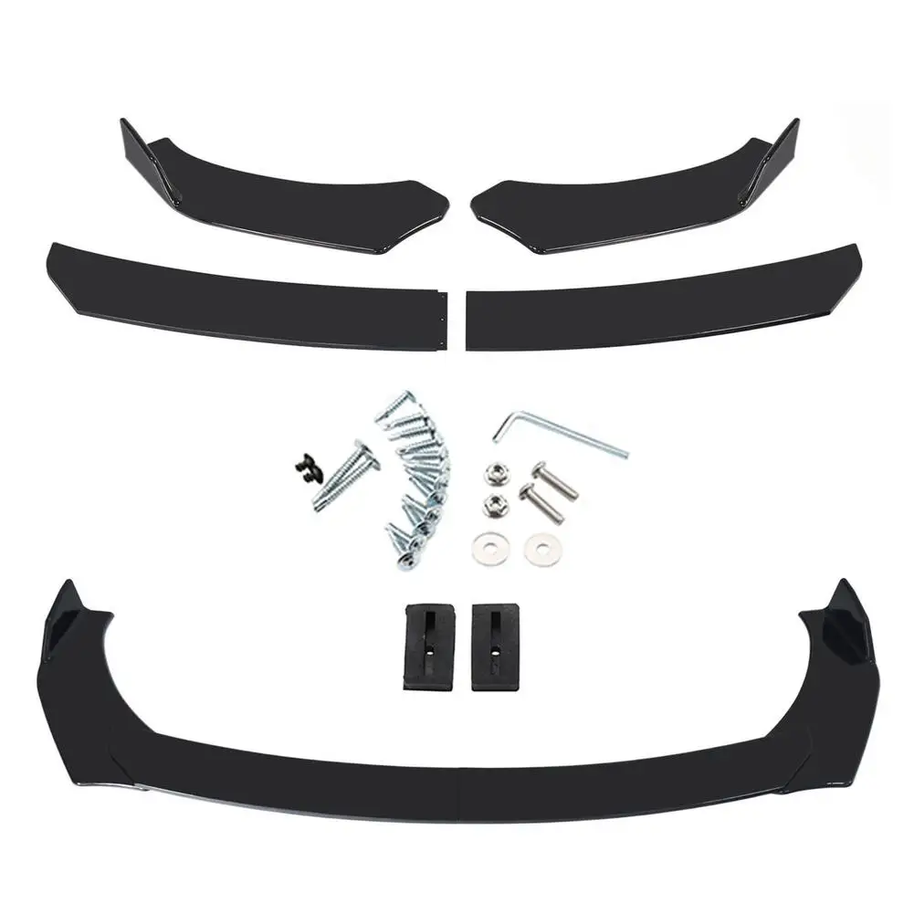 4 шт. Универсальный Автомобильный передний бампер для губ средства ухода за кожей