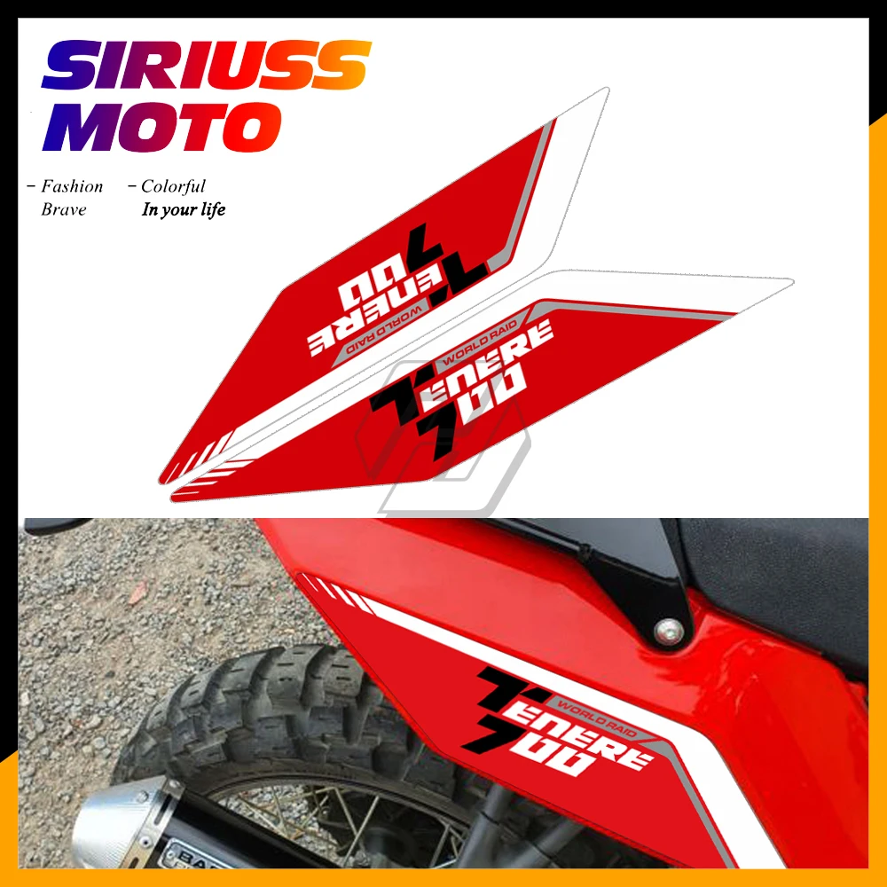

Motorcycle Sticker Anti-UV Case for Yamaha Tenere 700 2019-2021 One Set