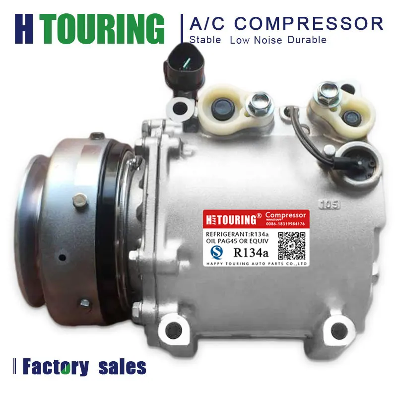Компрессор MSC105C A/C для автомобиля MITSUBIHI MONTERO SPORT 3 0/PAJERO 2 5 0 MR315442 MR360532 AKC200A551J AKC201A551