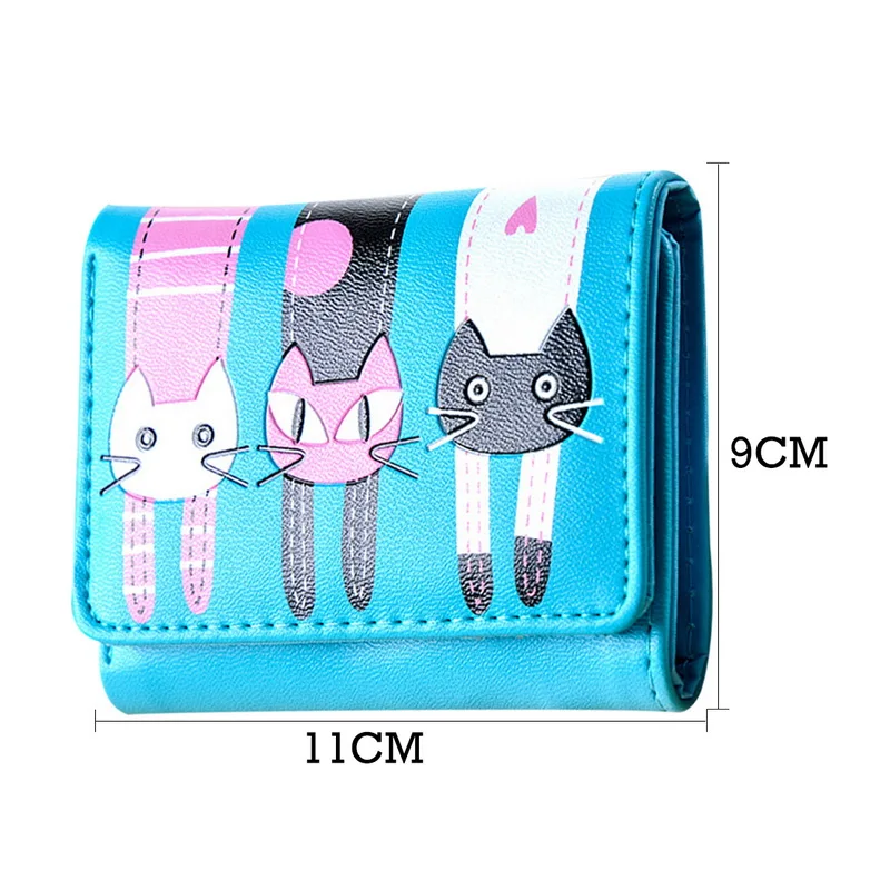 Oeak Wallet Short Women Wallets Zipper Purse Patchwork Fashion Panelled Wallets Trendy Coin Purse Card Holder Leather