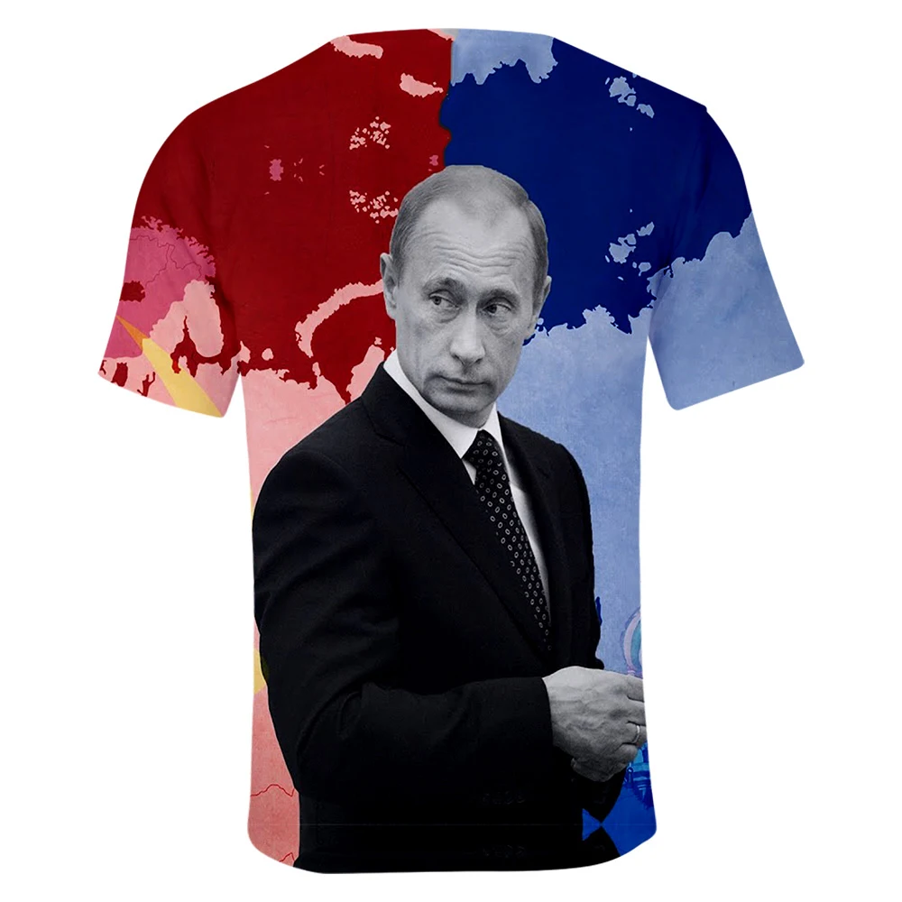 Notorious Putin Smalls 2Pac Tupac 3d Dye T-Shirt Women Men Fashion Clothing harajuku Tops Summer Style tees