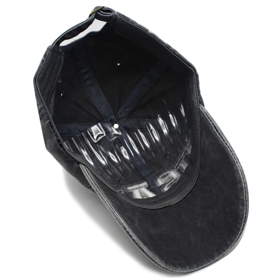 Бейсболка LIBERWOOD унисекс из потертого хлопка для мужчин и женщин модная