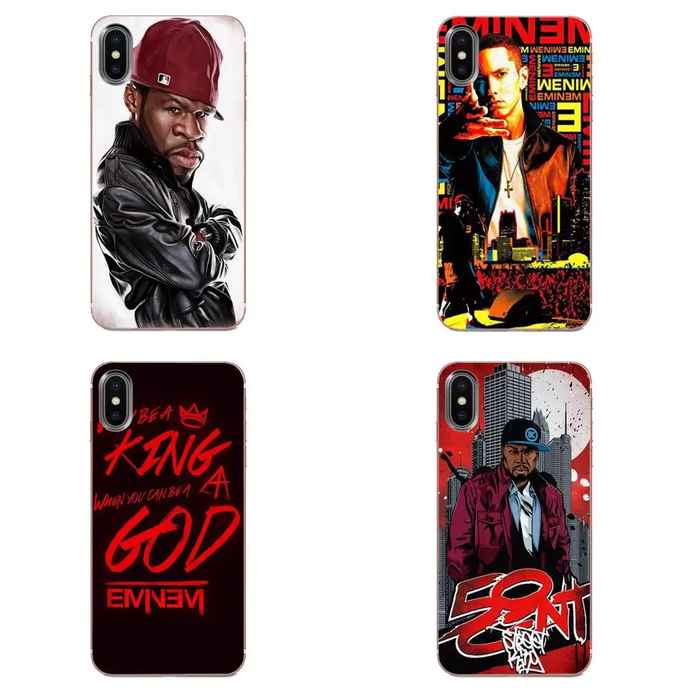 Eminem Wiz Khalifa 50 Cent для LG G2 G3 G4 G5 G6 G7 K4 K7 K8 K10 K12 K40 Mini Plus Stylus ThinQ 2016 2017 2018 мягкий Лидер