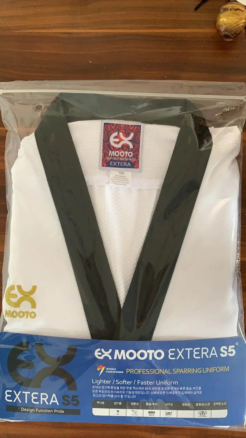 EX MOOTO EXTREA S5 Professional Sparring  Taekwondo uniforms Lighter Softer Faster uniform Children Adult MOOTO Taekwondo suit