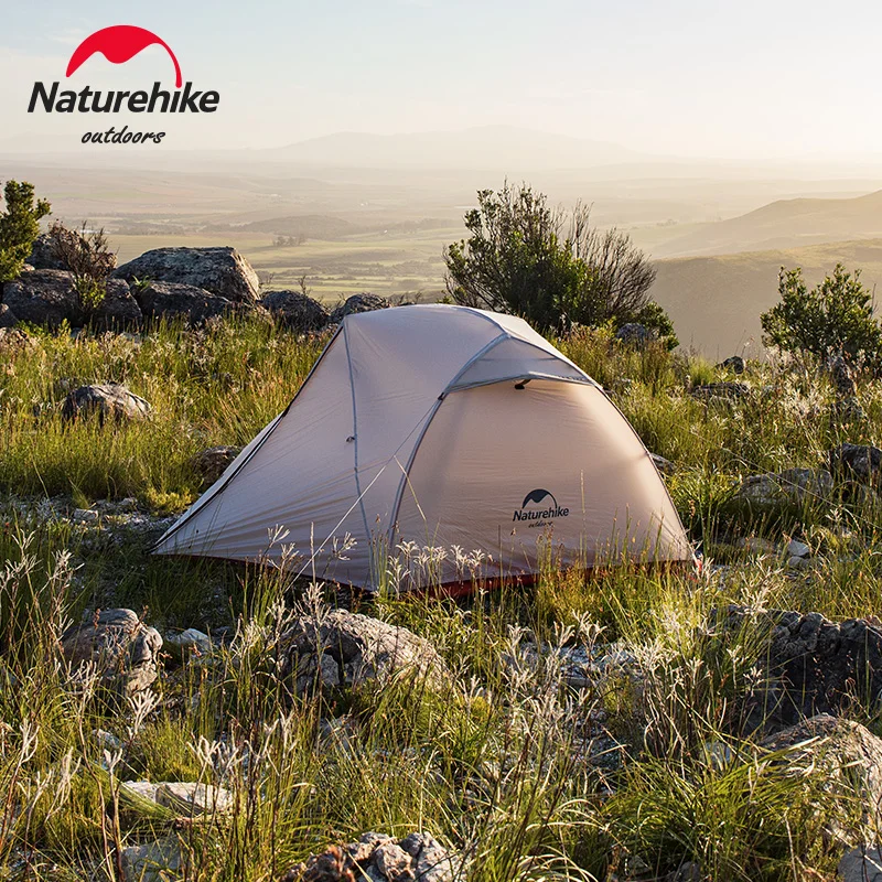 Naturehike Star River палатка 2 человека Сверхлегкая 20D/210T двухслойная непромокаемая
