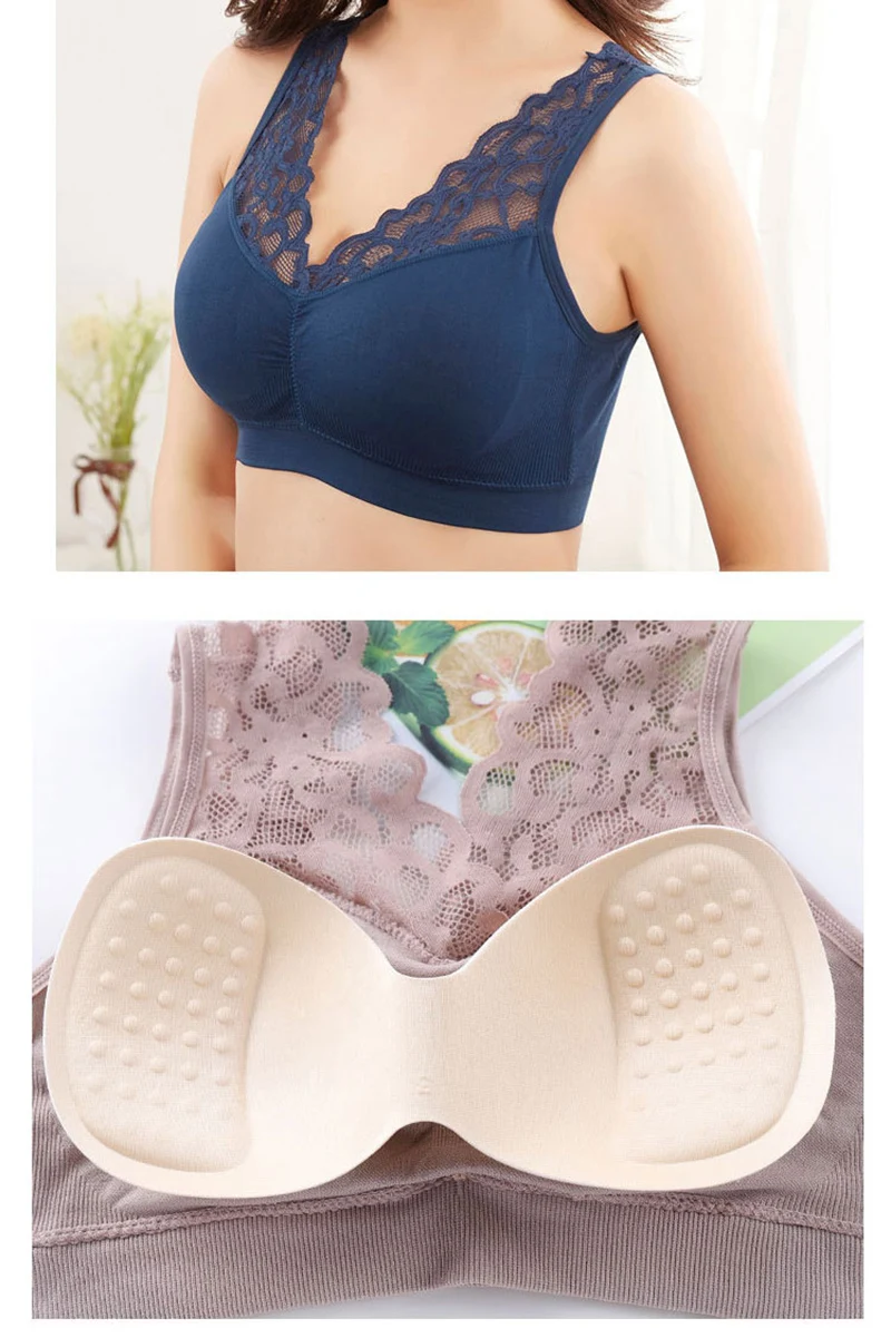 Сексуальный женский бюстгальтер сексуальный кружевной без косточек