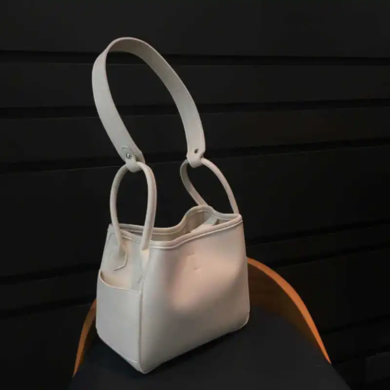 

Women Bucket Totes Bag Soft Leather Satchel Shoulder Bags For Women With Inner Pocket Casual Women Handbag And Purse Sac Bolso