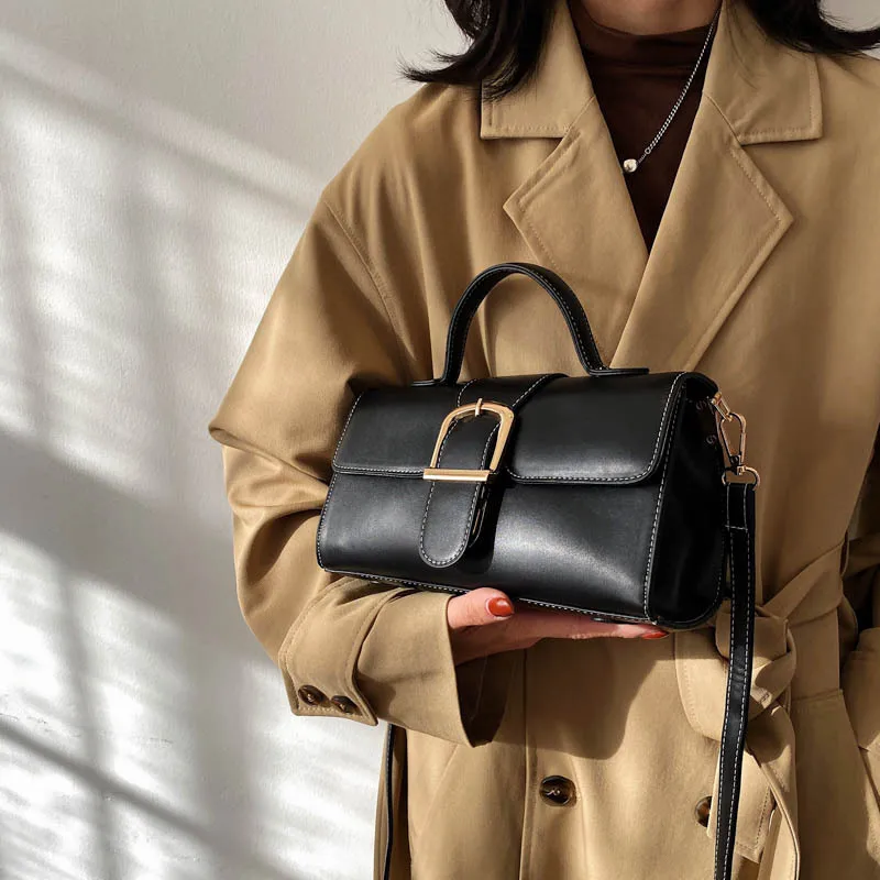 

Crossbody Shoulder Bag 2021 New Trendy Atmosphere Handbag Casual Simple Small Square Bag Western Style Spring Texture Female Bag