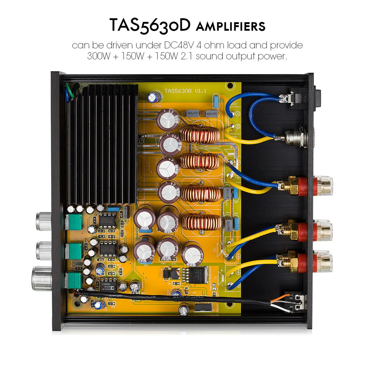 Nobsound HiFi TAS5630 2 1 CH цифровой усилитель мощности стерео класса D домашний