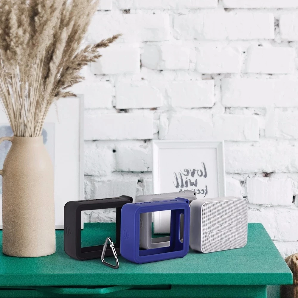 

Jbl Go2 Funda Speaker Protective Cover 53CC Original Portable Durable Anti-Drop Silicone Cover Storage Bag Speaker Cover