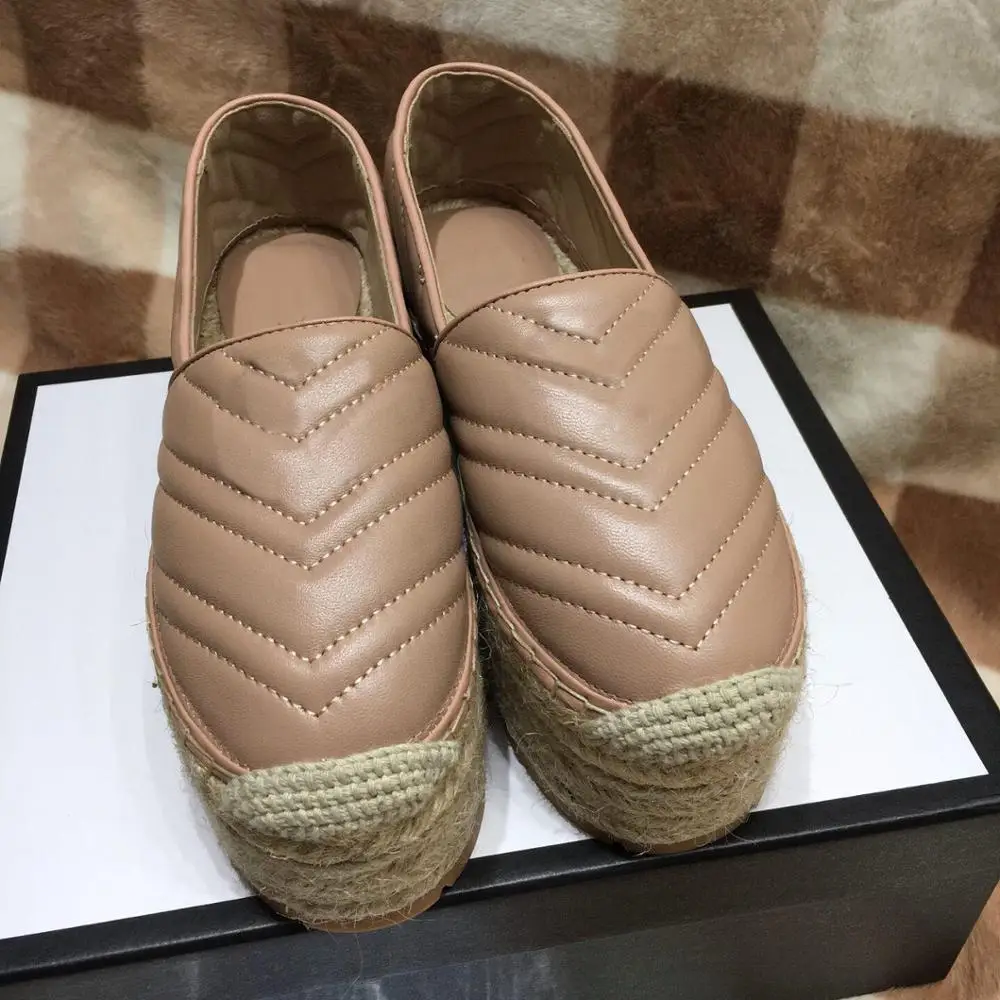 

Prowow Fashion Platform Loafers Flats Shoes Women Genuine Sheepskin Luxury Shoes Designers Woman's All Seasons Shoes Creepers