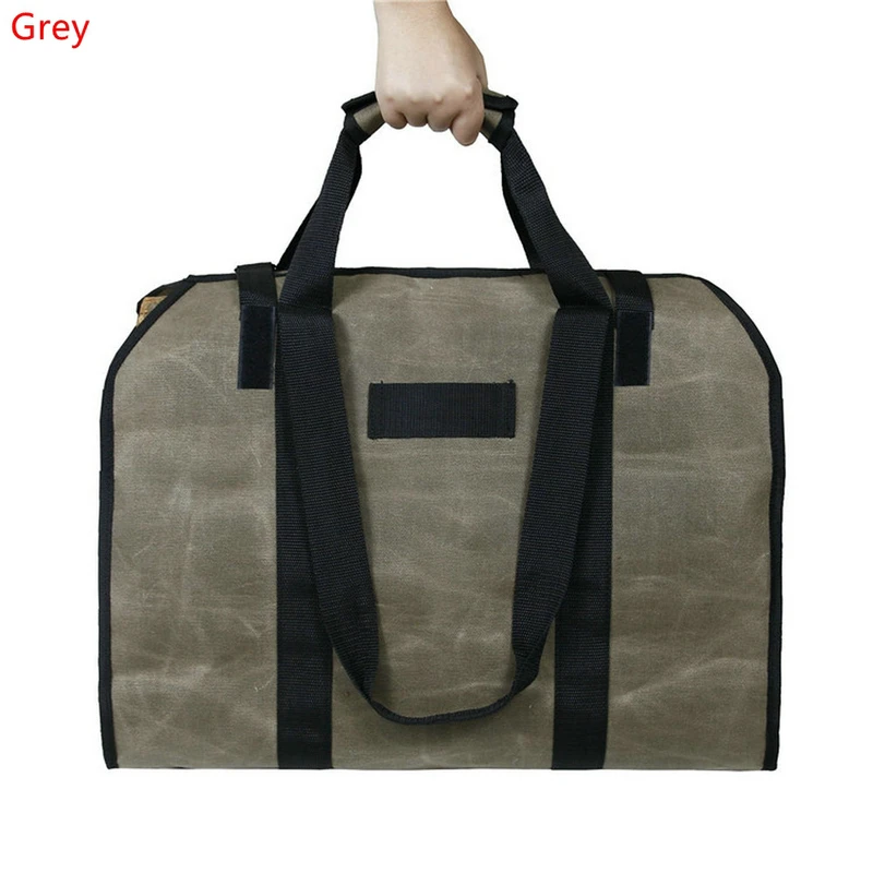 Вместительная сумка для переноски дров | Дом и сад