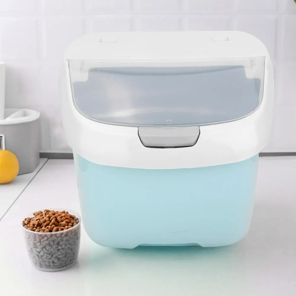 Собачий контейнер для еды влагостойкий хранения кошек и собак с мерной