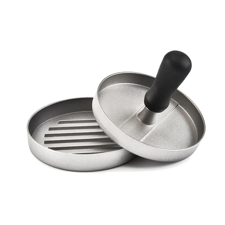 Антипригарное покрытие Алюминий гамбургер Пресс машина для приготовления