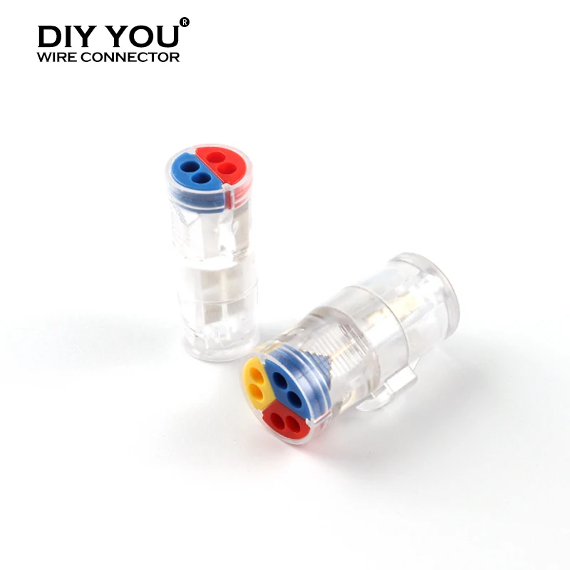 Соединитель для кабеля стыкового типа съемный быстрый соединитель 1 в 2 выхода