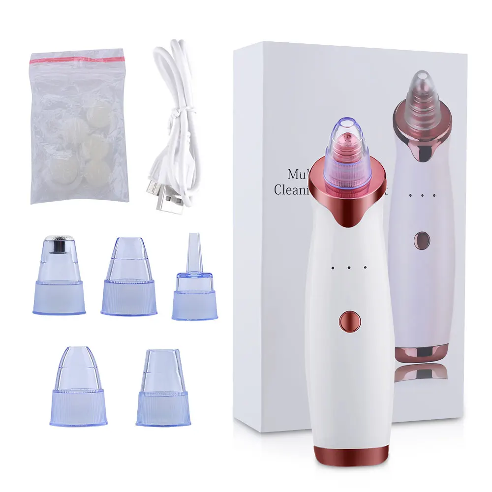

Electric Blackhead Vacuum Extractor Tool Acne Remover Noir Black Spots Pore Cleaner Skin Care Facial Pore Cleaner Machine 2020