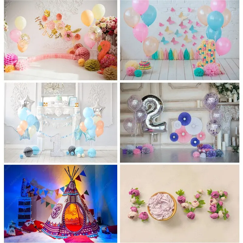 

SHUOZHIKE Children Cartoon Birthday Photography Backdrops Baby Newborn Portrait Photo Background Studio Props 21126 ETSR-02