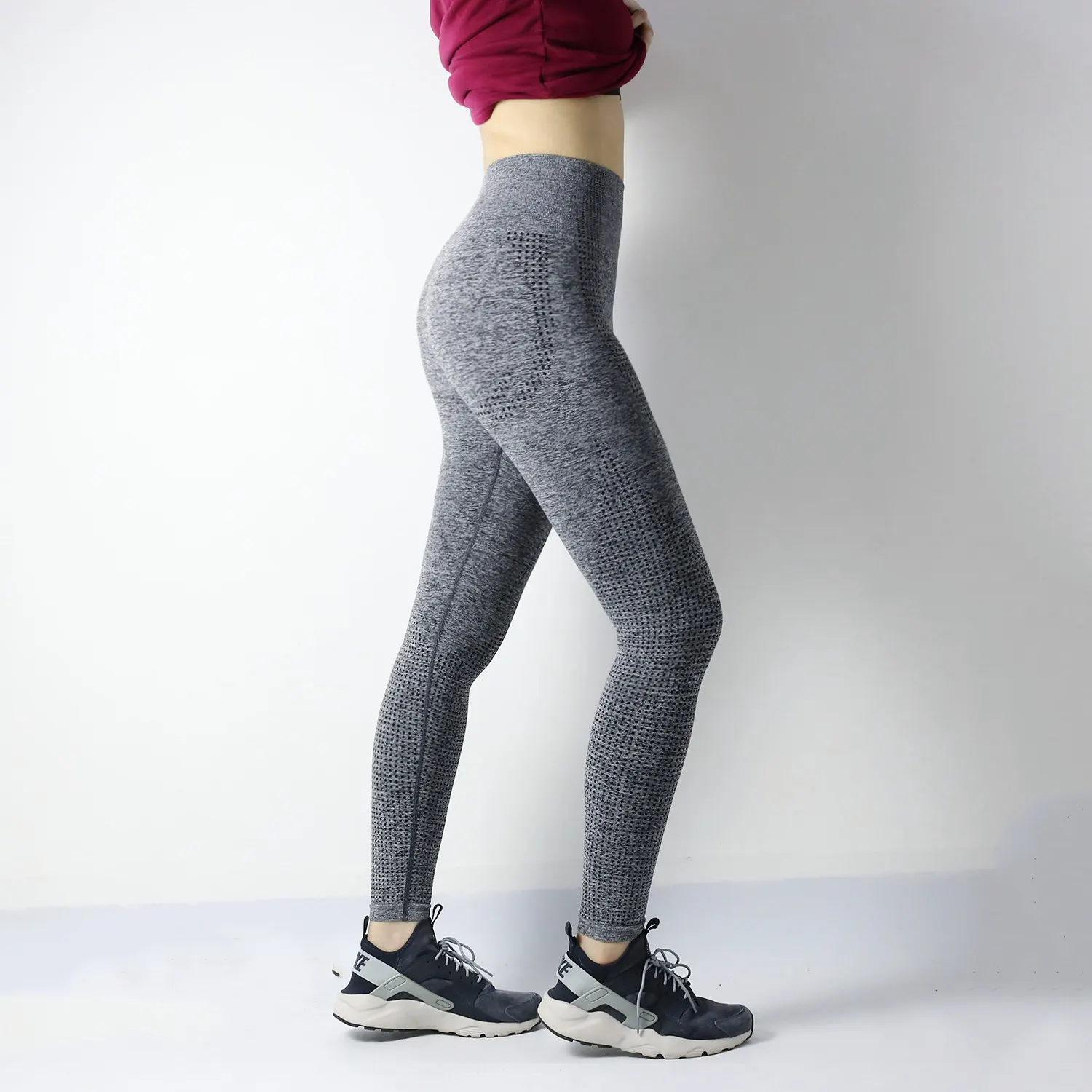 Фитнес Колготки Monster 2019 штаны для йоги с высокой талией спортивные бесшовные