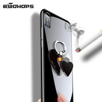 new pocket keychain ligther love portable phone usb electonic charging cigarette classic fashional flameless for mens gift