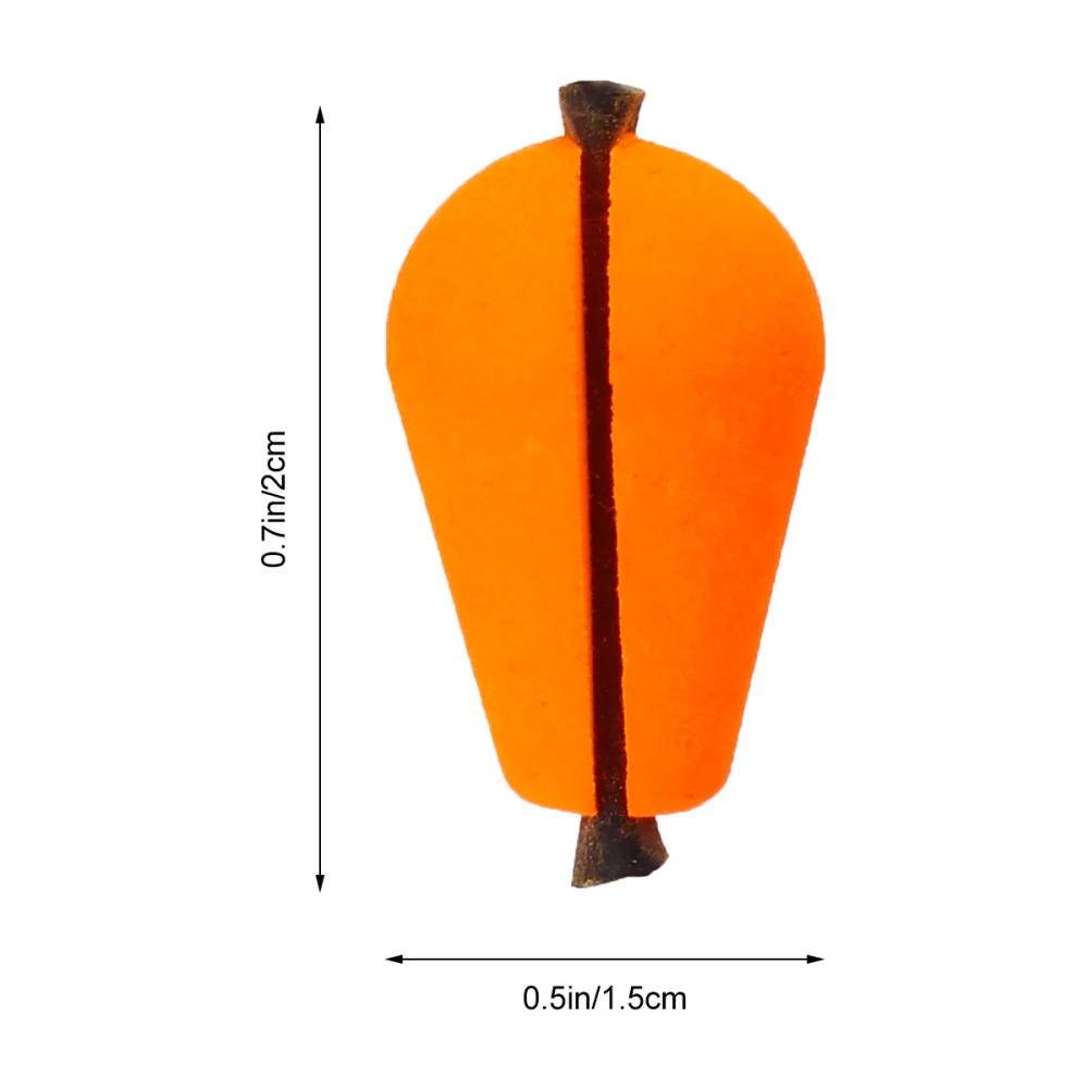 

5 Pcs Material Teardrop Floating Bobber Indicators Fishing Strike Indicator