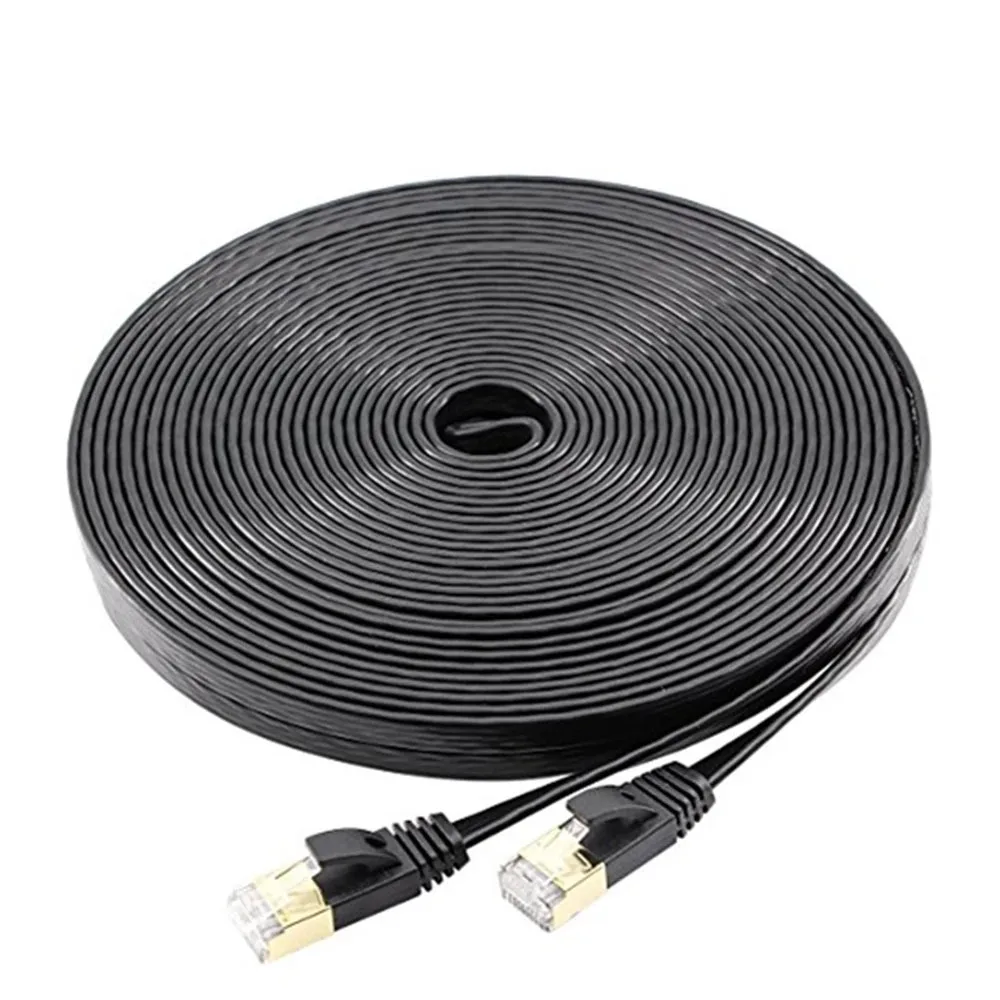 Сетевой Lan кабель Cat7 RJ45 соединительный шнур для ТВ ПК маршрутизатора ноутбука 10000